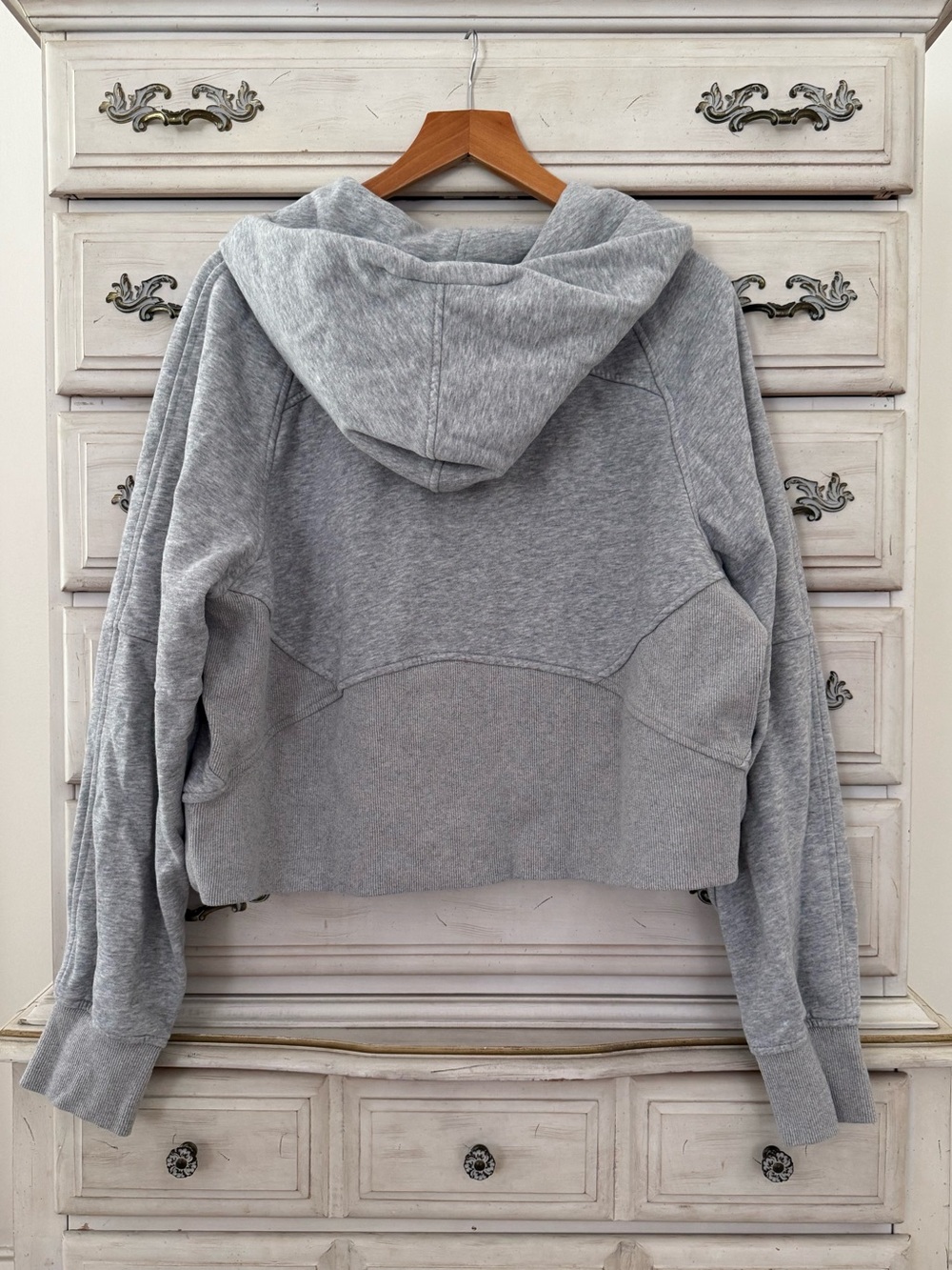 Grey Quarter Zip Hoodie - Picture 2 of 2